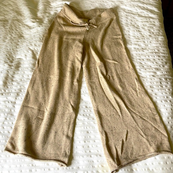Zulu Zephyr Tan Speckled Knit Pant 